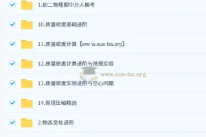 杨萌 初二物理科学思维培训班（秋下·全国版·S）
