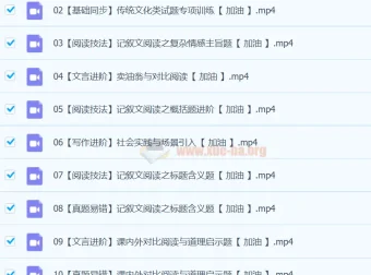 2023春上初一语文A+班（陆杰峰授课）