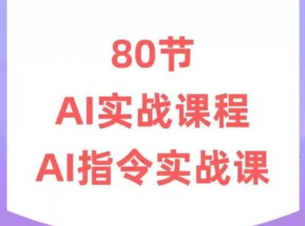六叔《AI指令实战课》：生成式AI系统教程