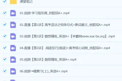 2024高三高考英语：林懿琼A+春季班课程