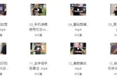 实体行业拍摄剪辑线上课程：助力商家短视频宣传