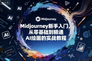 Midjourney新手入门：从零基础到精通的AI绘画实战教程
