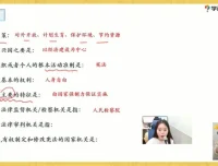 周若男初三政治春季直播班：法制重难点全面解析
