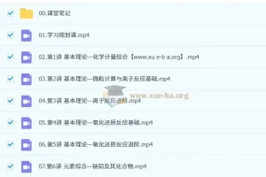 林森2026高三高考化学一轮A+尖端暑假班课程