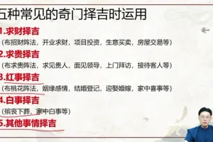 林涵予亲授奇门遁甲阵法秘传：57集招财化煞实战课程