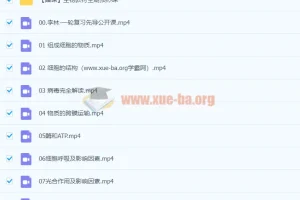 2024 高三高考李林生物一轮复习课程