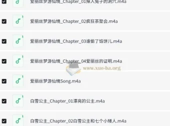 经典童话磨耳朵：小学1-6年级英语故事有声书
