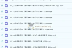邹老师六级精品听阅课程（139节全）