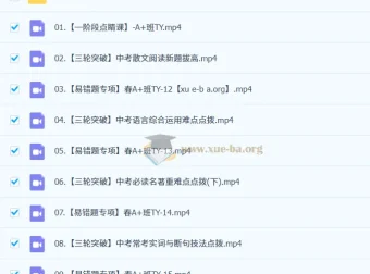 初三中考语文刘璐2024-2025 A+班 秋季/寒假/春季班全阶段课程