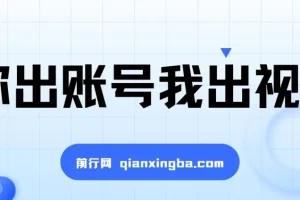 抖推猫代发项目实操教程：出账号出视频，5分钟一键发布赚播放收益