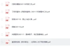 全网付费文章·大佬文集圈·学习先锋·精选研报（1月18日更新）[PDF]