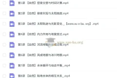 林潇2026高三高考地理一轮暑假班课程（持续更新）
