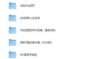 100本哲学经典书单合集（PDF/EPUB/MOBI多格式）