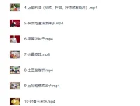 家庭面食面点私房视频课程：从发面到扯面，29道经典做法全收录