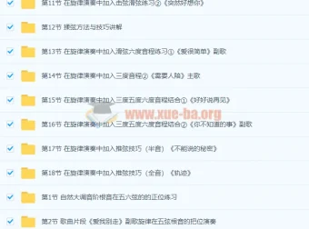 伍凌枫流行歌曲演奏究极大修炼299：吉他进阶实战教程
