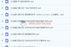 2024高一化学寒假提升课程 李伟主讲