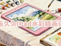 画久久iPad水彩插画课：从零基础到独立创作的系统教程