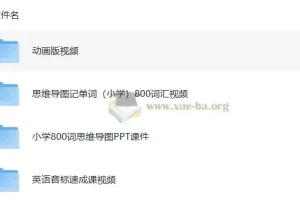 小学至高中英语速记方法技巧课程合集