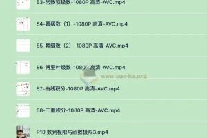 B站课堂·刘天意考研数学全程精讲