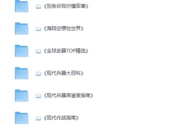世界现代兵器库套装：军迷典藏级兵器鉴赏与作战指南PDF合集