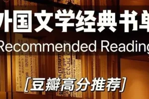 豆瓣高分外国小说精选合集，经典名著与畅销佳作一网打尽