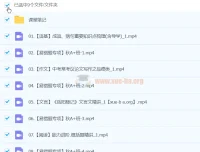 2025初三中考语文 柳宁语文暑假班 系统提升课程