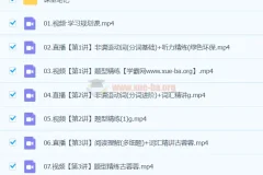 2024高中英语 高一古蓉蓉英语 A+春季班 课程资源