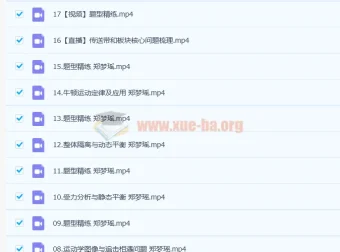 2023高考物理郑梦瑶A+全年班一轮暑假班（更新19讲）