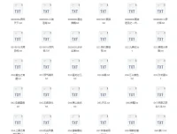 2025精选起点爆款小说100本（TXT电子书合集）