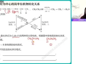 2024高二化学寒假提升班·赵怡然精讲原子结构与有机化学