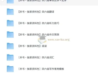 2025年大学英语四六级复习资料独家整理