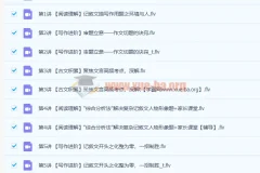 任佳2021寒假初一语文阅读写作专项提升班（7讲）
