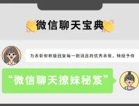 微信聊天宝典：撩妹秘笈（完结）——坏男孩学院实战教程