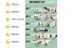 新帕梅拉健身全集高清视频课程+周课表