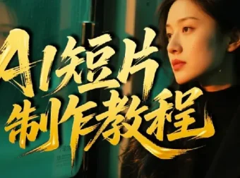 AI短片创作全流程实战课：从图文生成到短剧制作，覆盖商业文旅多场景