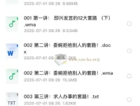 口才套路学：好口才速成秘笈（全系列音频+文字资料）