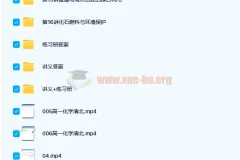郑瑞2021春季高一化学目标清北班（新人教版）16讲完整课程含讲义