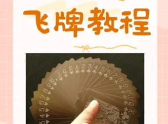 飞牌教程：从零基础到花式玩法，圆你童年飞牌梦