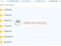 初中英语中考总复习五步全攻略