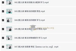 名师到家 4年级数学视频课 系统提升数学思维