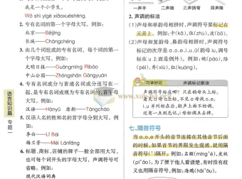 2026版小学语数英学霸笔记PDF合集