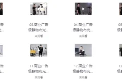商业广告级摄影静物布光教程：从灯光到实战的全流程解析