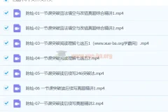 2024高三高考英语陈灿寒假班语法填空与读后续写突破课程