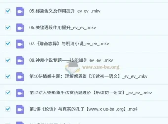 2023秋初一语文秋季自招S班 王秋雅主讲（沪教部编版）同步课程