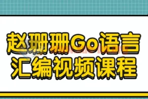 赵珊珊Go语言汇编视频课程：深入底层原理与性能优化实战