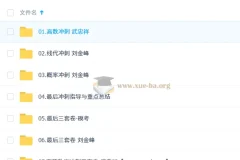 2026考研数学冲刺阶段：武忠祥高数+刘金峰线代概率，三套卷模考实战