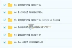 2025初三春下人文创作自主学习TY·S 语文密训课程
