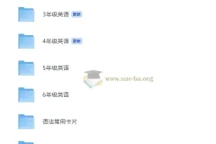 小学英语语法专题学习资料包：1-6年级考点全覆盖