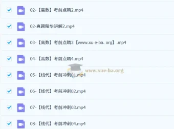 2026考研数学冲刺必备 李永乐考前点睛与真题精讲合集