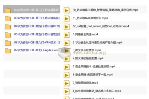 华为安全HCIE认证课程全套视频教程